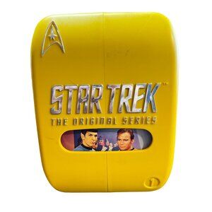 Star Trek Original Series Complete First Season Sci-Fi 8 DVD Yellow Hard Shell